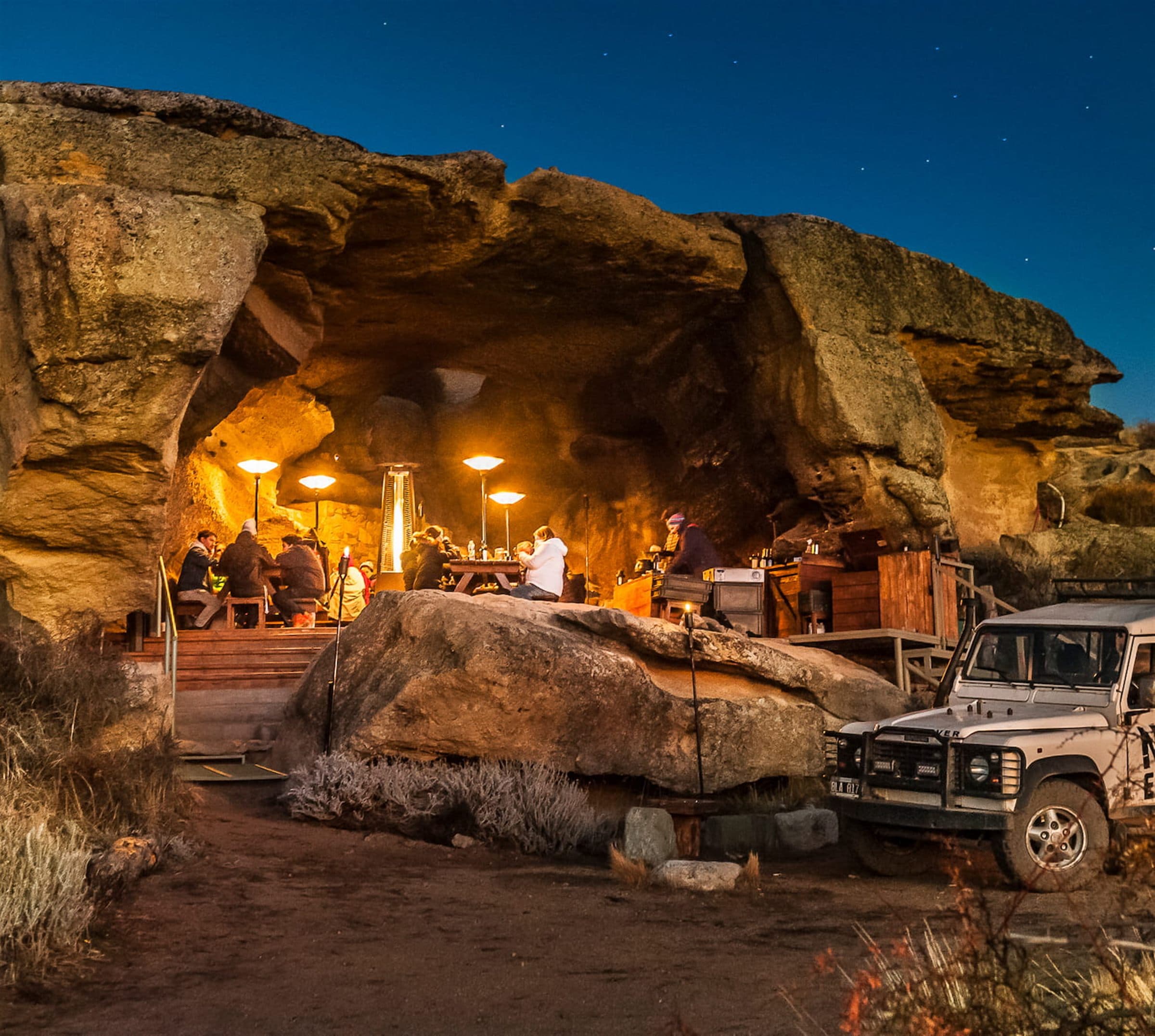 Nativo, gastronomía patagónica en cueva
